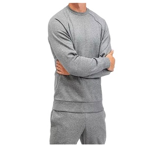 Conjunto de 2 piezas personalizado Jogger, chándal Unisex de algodón con cuello redondo de talla grande para hombre, conjunto de sudaderas con capucha 2026 - Product Image 4