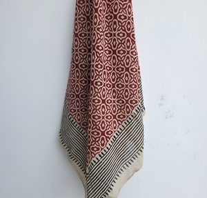 Wholesale Handmade 100% Cotton Block Print <b>Sarong</b> <b>Wrap</b> Boho Beach Pareo for Women Lightweight Cotton <b>Sarong</b> Scarf Bohemian Beach - Product Image 4
