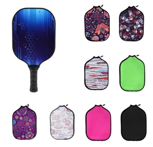 Bolsa de Raqueta de Pickleball Personalizada 2026 de Cuero PU Negro Premium con Marco Externo y Funda para Raqueta - Product Image 4