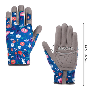 Guantes de jardinería para adultos, cómodos y antideslizantes, tela impermeable y transpirable, equipo de protección completo resistente al calor - Product Image 6