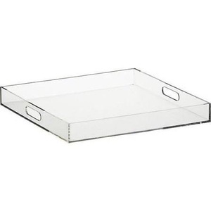 Bandeja Ovalada de Acrílico Transparente de ILAHI, Ligera, Artística, para Manualidades, Arte Folclórico, Pascua, Año Nuevo Chino, Fiestas, Multi-Tema, Multi-Ocasión - Product Image 1