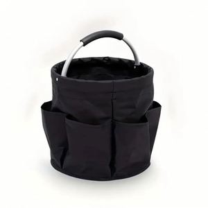 Portable <b>Foldable</b> Multifunctional Picnic Basket Garden Tool Handbag Outdoor Travel Toiletry Organizer Bag - Product Image 4