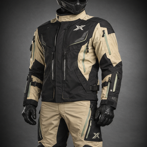 Veste et pantalon de moto toutes saisons avec doublure imperméable et chaude amovible, taille personnalisée, respirant, pour le tourisme - Product Image 5