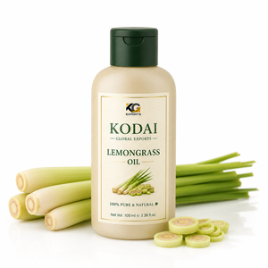 Aceite Esencial de Limoncillo de Tamil Nadu 100% Puro y Natural de Primera Calidad, Destilado al Vapor, para Aromaterapia y Cuidado Facial, Kodai Global Export - Product Image 1