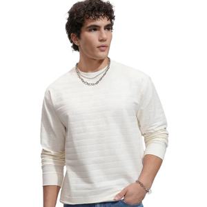 Sweat-shirts d'hiver en molleton épais de haute qualité pour hommes 2026, coupe classique, logo personnalisé, 100 % coton, unisexe, écologique, service OEM - Product Image 1