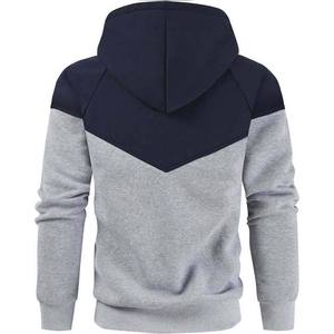 <b>Men</b> <b>Pullover</b> & Zip-Up Hoodie 100% Cotton Fleece Solid Quick Dry Custom Logo OEM Wholesale Autumn Loose Fit 2026 - Product Image 2