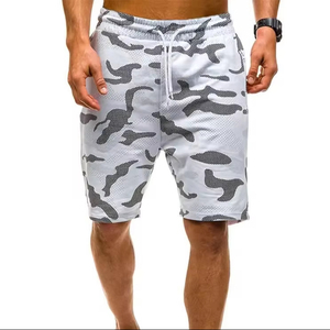 Pantalones Cortos de Lona para Hombre, Estilo Casual, para Entrenamiento y Running, con Logotipo Personalizado al por Mayor, Cintura Media, Algodón/Poliéster, Ropa de Playa OEM - Product Image 1