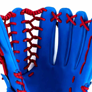 Gants de baseball professionnels en cuir véritable pour receveur, logo personnalisable, protection des mains, gants de sport durables - Product Image 2