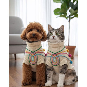 Suéter Moderno de Lana Tejida para Perros y Gatos, Ligero y Cálido, Ropa para Mascotas de Razas Pequeñas, Medianas y Grandes - Product Image 6