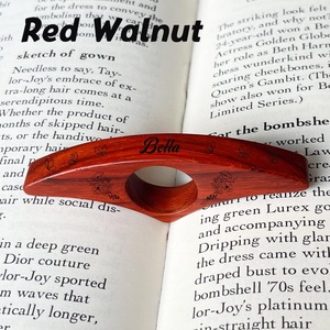 Finger Ring Reader Support <b>Book</b> Finger Holder Wooden - Product Image 3
