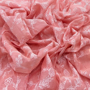 Malty Embroidery Fabric Premium Polyester Mesh Lace Fabric with <b>Sequin</b> Work Bridal Dress Wedding Gown Textile <b>Material</b> - Product Image 1