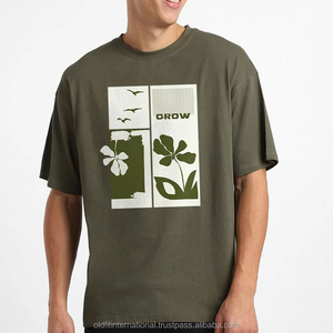 Camiseta de Hombre 100% Algodón, de Alta Calidad, Estilo Casual Urbano, con Logotipo Frontal Estampado al Estilo Hip Hop - Product Image 2