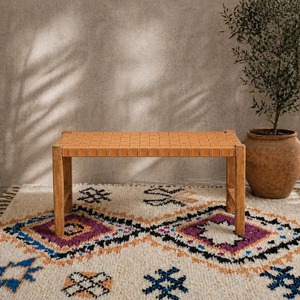 Industrial Vintage Style Cast Iron Leg Mango Wood Seat Dining Home Hospital Restaurant Cafe Outdoor Leisure Patio <b>Bench</b> - Product Image 1