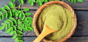 Conseils de perte de poids avec poudre de feuilles de moringa-vente en gros en vrac - Product Image 2