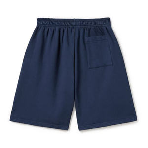 Shorts en molleton bleu marine de qualité supérieure en gros - Product Image 3