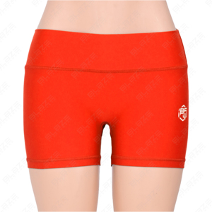 Short de compression de gymnastique taille haute pour femme Tissu respirant super doux Pantalon d'entraînement de motard personnalisable Short pour femme - Product Image 2