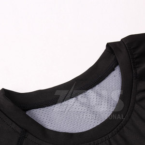 Camisetas de compresión para hombre hechas de poliéster para culturismo, ropa deportiva, camisetas de compresión para hombre - Product Image 4