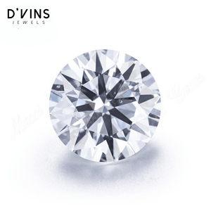 Diamantes Sueltos Sintéticos Cultivados en Laboratorio D'vins Jewels, Color D, Claridad E VS2, 0.3CT, Corte Brillante Redondo, para Joyería, de Surat - Product Image 1