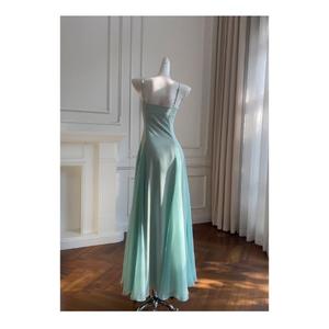 Robe longue d'été élégante et bohème en coton lavable, brodée, personnalisable, dos ouvert, sexy et naturelle - Product Image 3