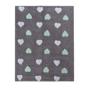 Tapis lavable Heart Design pour enfants Tapis de sol amusants pour enfants - Product Image 1
