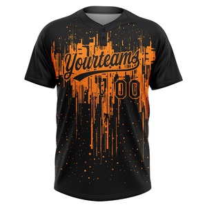 Fabricant OEM de maillots de softball personnalisés – Polyester respirant, uniforme d'équipe entièrement boutonné, marque privée, vente en gros directe usine - Product Image 2