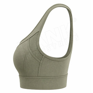 Sujetador deportivo transpirable de secado rápido para mujer, sujetador deportivo para gimnasio, entrenamiento, venta en línea. - Product Image 3