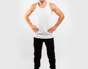 Custom Low MOQ Fullover Sublimated Running <b>Singlet</b> Cotton <b>Singlets</b> <b>for</b> Sport <b>Men</b> tank Top Hot - Product Image 1