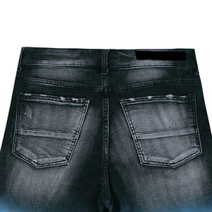 Pantalones Cortos de Mezclilla para Hombre, Estilo Casual de Verano, Moda Urbana, Algodón Lavado, Corte Relajado, Proveedor Mayorista de Ropa - Product Image 5