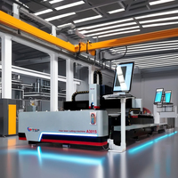 TSP 2025 NOUVEAU 1325 3kw 6kw 8kw 3000x1500mm Découpeuse laser CNC Raycus Max grand format 5 axes Machine de découpe laser 2mm Acier Prix