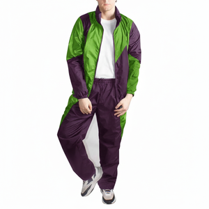 Ensemble de survêtement de performance pour hommes, tissu léger et respirant, tenue de sport, d'entraînement, de jogging, de voyage, streetwear - Product Image 5