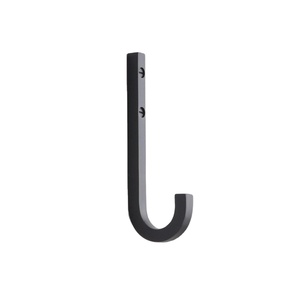 Simple Style Black Hook <b>Towel</b> Clothes Hanger Antique Bathroom Hooks <b>Wall</b> & Door <b>Mounted</b> Metal Hook & Holder Multifunctional Use - Product Image 1