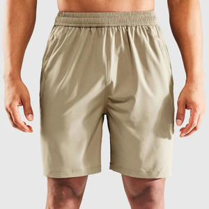 Shorts d'entraînement athlétiques pour hommes, respirants, séchage rapide, vêtements de sport, logo personnalisé, shorts d'entraînement, taille élastique, shorts de fitness - Product Image 1