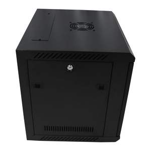 Armoire d'un seul bloc du réseau 9U avec la construction en acier de fans - Product Image 2