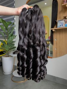 Remy Virgin Hair Bouncy Single Weft Vietnamese Hair Weaving Extensions Chemical Processing None Wholesale Price - Product Image 2