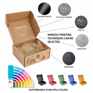Wholesale Low Price Custom Corrugated Cardboard Rigid Boxes Eco-Friendly <b>Biodegradable</b> Shipping Mailer <b>Packaging</b> Customized Size - Product Image 1