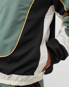 Chaqueta Cortavientos Personalizada 100% Nailon con Cierre Frontal, Logotipo Personalizado, Doble Cremallera, Chaqueta Cortavientos Informal para Hombre - Product Image 5