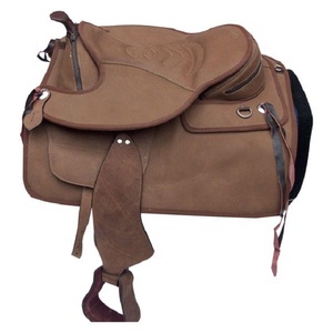 Totally Flexible Genuine Leather English <b>Saddle</b> <b>Treeless</b> Design - Product Image 6