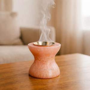 Quemador de Incienso Tradicional de Latón, Mabkhara Árabe, Quemador de Oud, Quemador de Fragancias Islámico para el Hogar, Porta Incienso Decorativo - Product Image 5