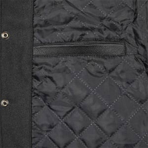 Wholesale High Quality Mens Varsity Jacket Heavy <b>Wool</b> Baseball Style Custom Design <b>Yellow</b> & Black Latest Fashion - Product Image 4