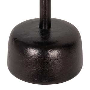 Table de bar ronde minimaliste, plateau élégant surélevé, support de piétement robuste, design peu encombrant, finition durable pour les espaces de vie modernes - Product Image 3