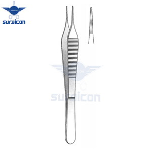 Pinzas Micro Adson de 15 cm (6 Pulgadas), Pinzas Quirúrgicas de Acero Inoxidable de Primera Calidad para Microcirugía, Cirugía Plástica y Cirugía General - Product Image 2