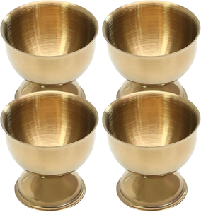 Soporte para Huevos de Latón con Diseño de Hoja, Utensilios y Accesorios de Cocina, Soporte para Huevos de Latón Más Vendido, Precio Superior - Product Image 6