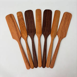 Spatule plate en bois au meilleur prix pour retourner et retourner les aliments, spatules en bois naturel de qualité supérieure - Product Image 2