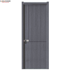 Puerta de WPC Ecológica, Completamente Compuesta, con Reducción de Ruido, Resistente al Fuego y al Agua, Diseño Moderno para Almacenes, Apartamentos y Villas - Product Image 1