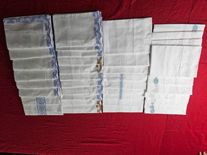 Taies d'oreiller brodées à la main de style européen luxueux artisanat de couture et de couture accepte les commandes en gros nouveau - Product Image 4