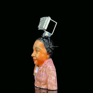 Pendentif émaillé 3D Photo personnalisée Pendentif visage 3D en argent 925 avec design professionnel Pendentif 3D réaliste en émail - Product Image 3