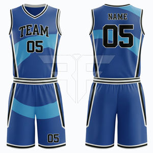 Nouveau short d'uniforme de basketball personnalisé avec logo du fabricant, anti-bactérien, respirant, 100 % polyester, haute qualité - Product Image 3
