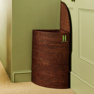 Cesta de Almacenamiento de Mimbre Hecha a Mano de Estilo Bohemio, Diseño Moderno, para Lavandería y Dormitorio, Cajas y Contenedores de Almacenamiento, Mimbre OEM 2026 - Product Image 6