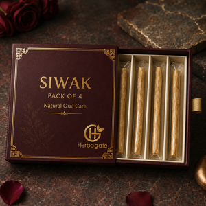 ไม้สีวัก (Siwak/Miswak) แพ็ค 4 ชิ้น ไม้ดูแลช่องปากจากธรรมชาติประสิทธิภาพสูง ออกแบบมาเพื่อสุขภาพฟัน ปกป้องเหงือก และให้ลมหายใจหอมสดชื่น - Product Image 1