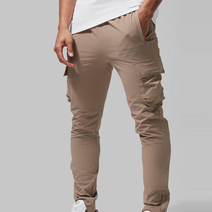 Pantalon de jogging respirant pour homme, nouveau modèle, coupe ajustée, avec poches, design tendance, décontracté, idéal pour la course à pied – Vente chaude - Product Image 2